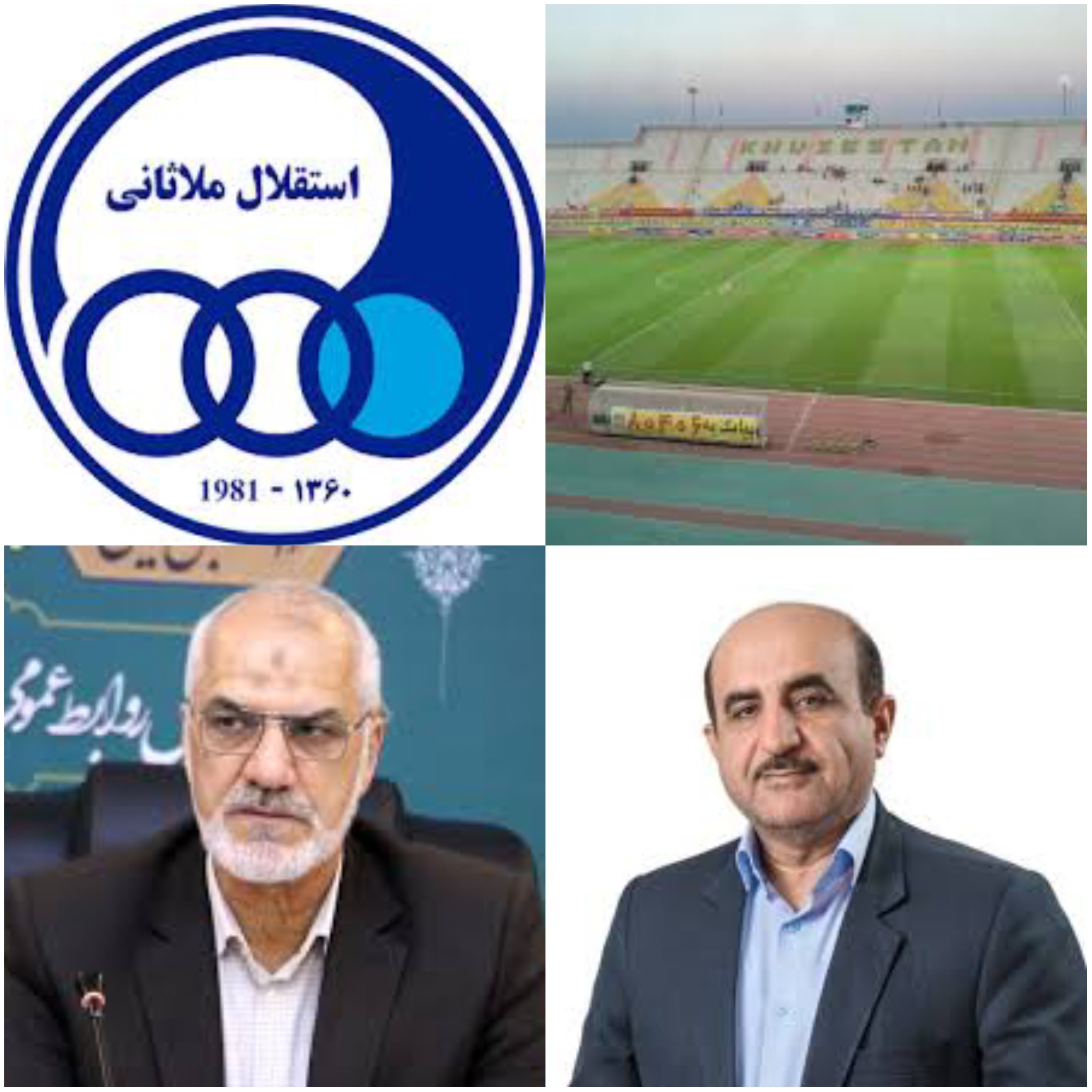 وقتی جناب استاندار قادر به گشودن درب ورزشگاه الغدیر به تنها تیم مردمی فوتبال استان نیست باید به حال خوزستان خون گریست